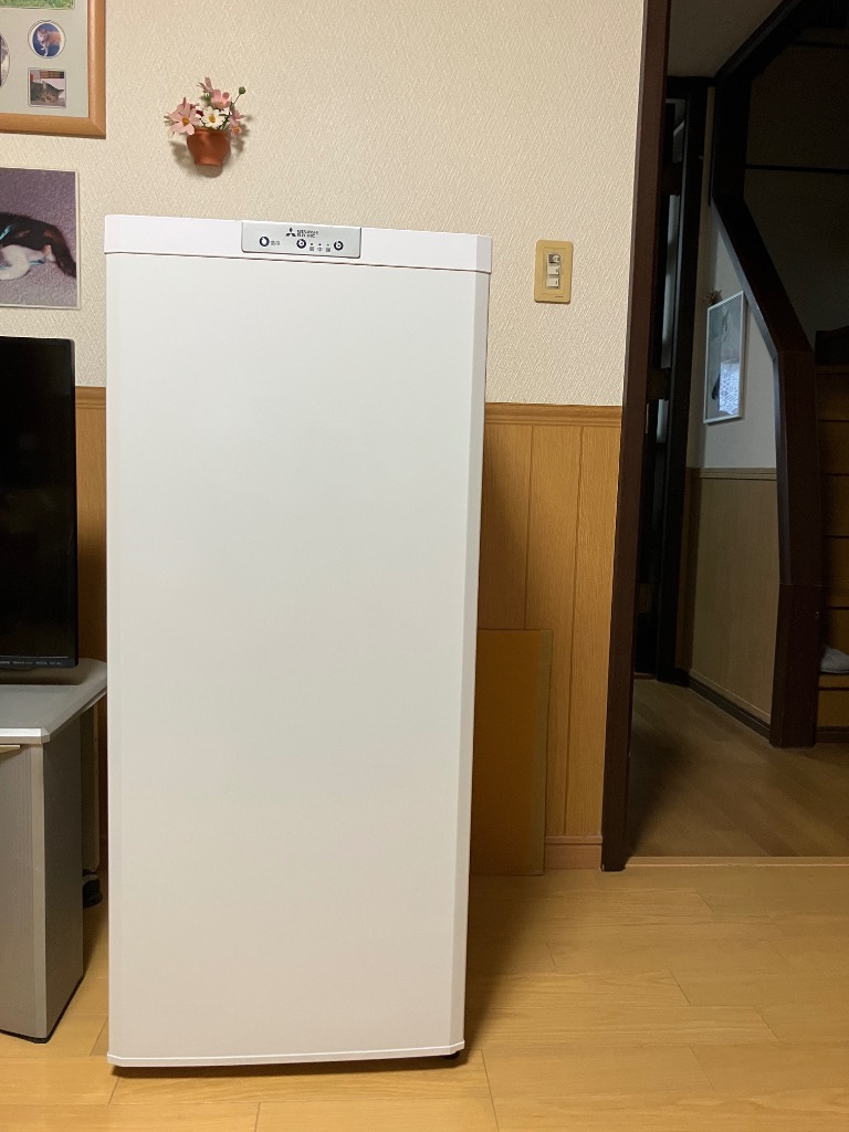 三菱 冷凍庫 MF-U12D-S1 中古】 A07500 冷凍庫 三菱 MF-U12D-S1 2020年製 100V 幅48cm