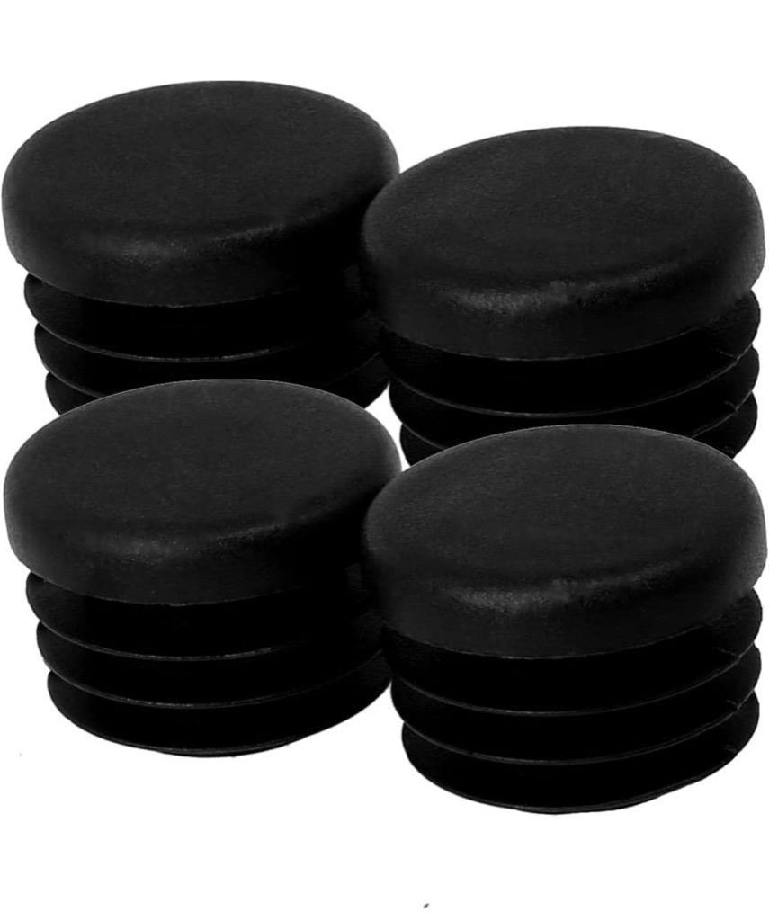 uxcell パイプキャップ プラスチックパイプ グライド エンド