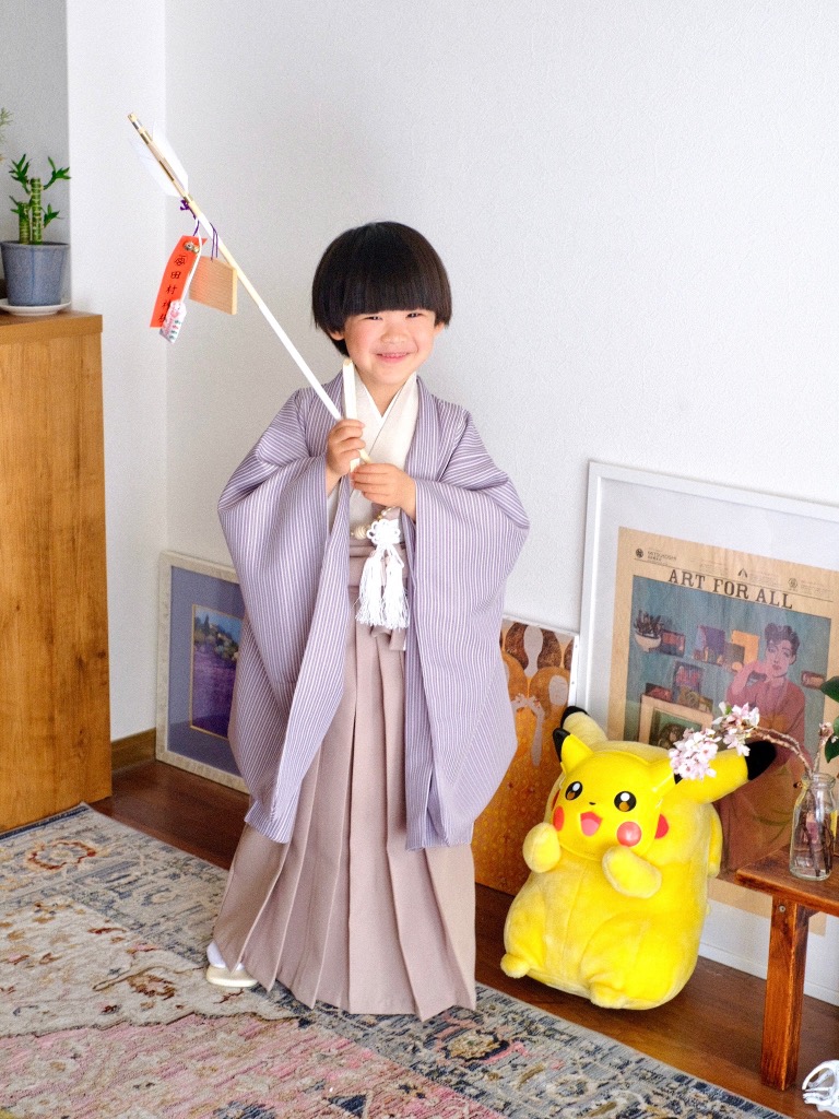 SOUBIEN（創美苑） 七五三 5歳 衣装 着物 男の子 フルセット レンタル