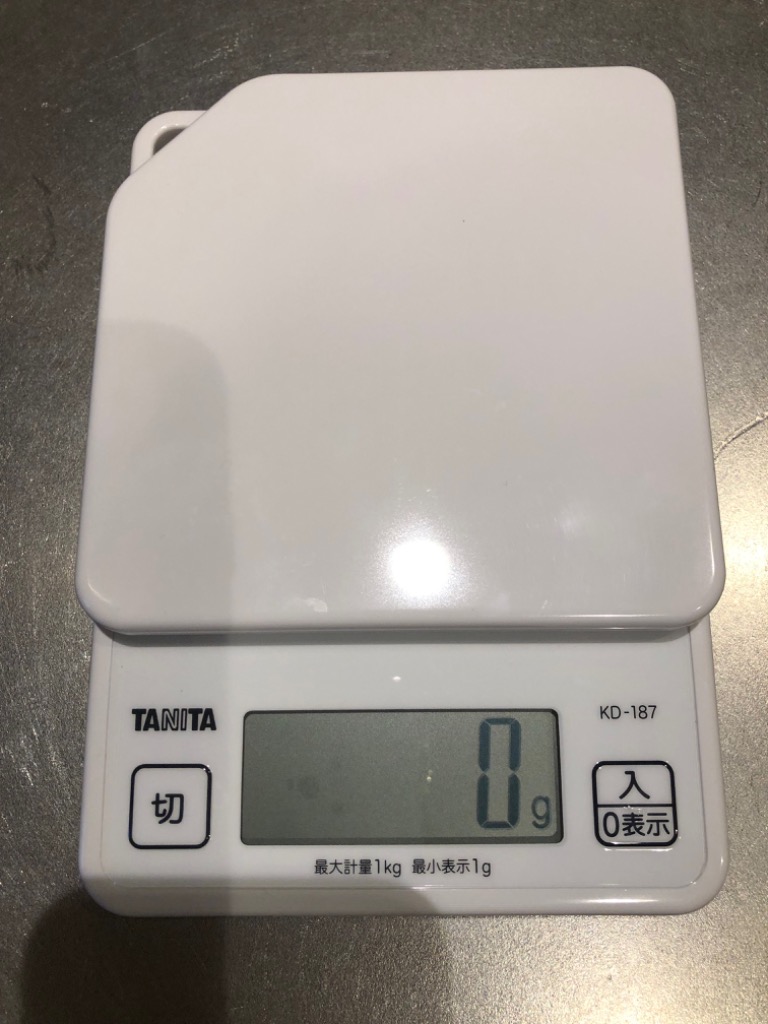 TANITA タニタ デジタルクッキングスケール KD187WH ( 1台 TANITA タニタ デジタルクッキングスケール KD187WH ( 1台