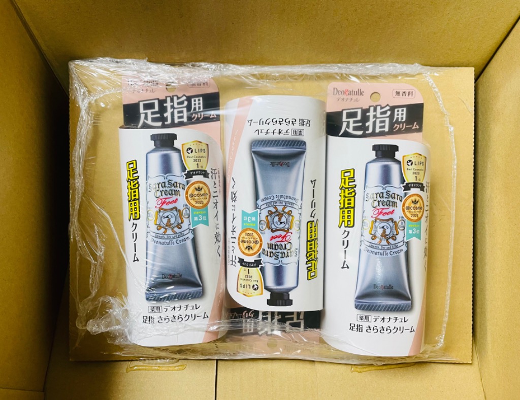 デオナチュレ 足指さらさらクリーム ( 30g*3個セット )/ : 爽快