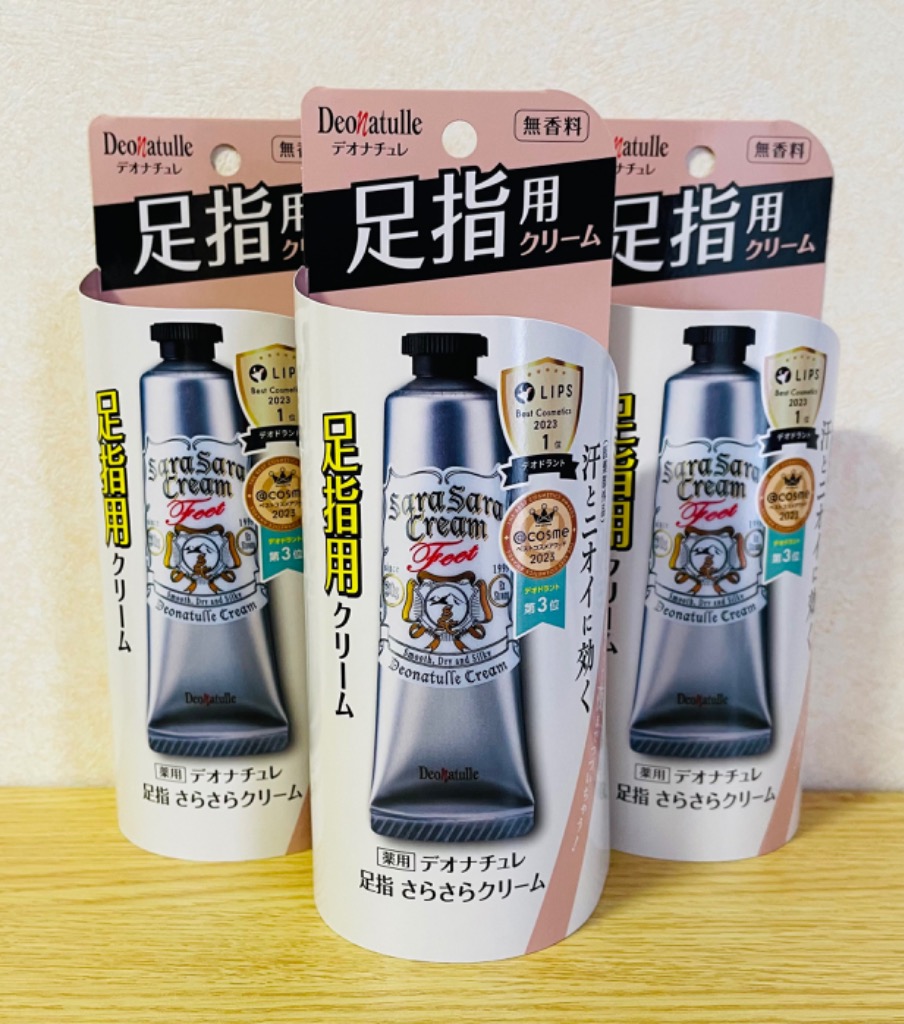 デオナチュレ 足指さらさらクリーム ( 30g*3個セット )/ : 爽快