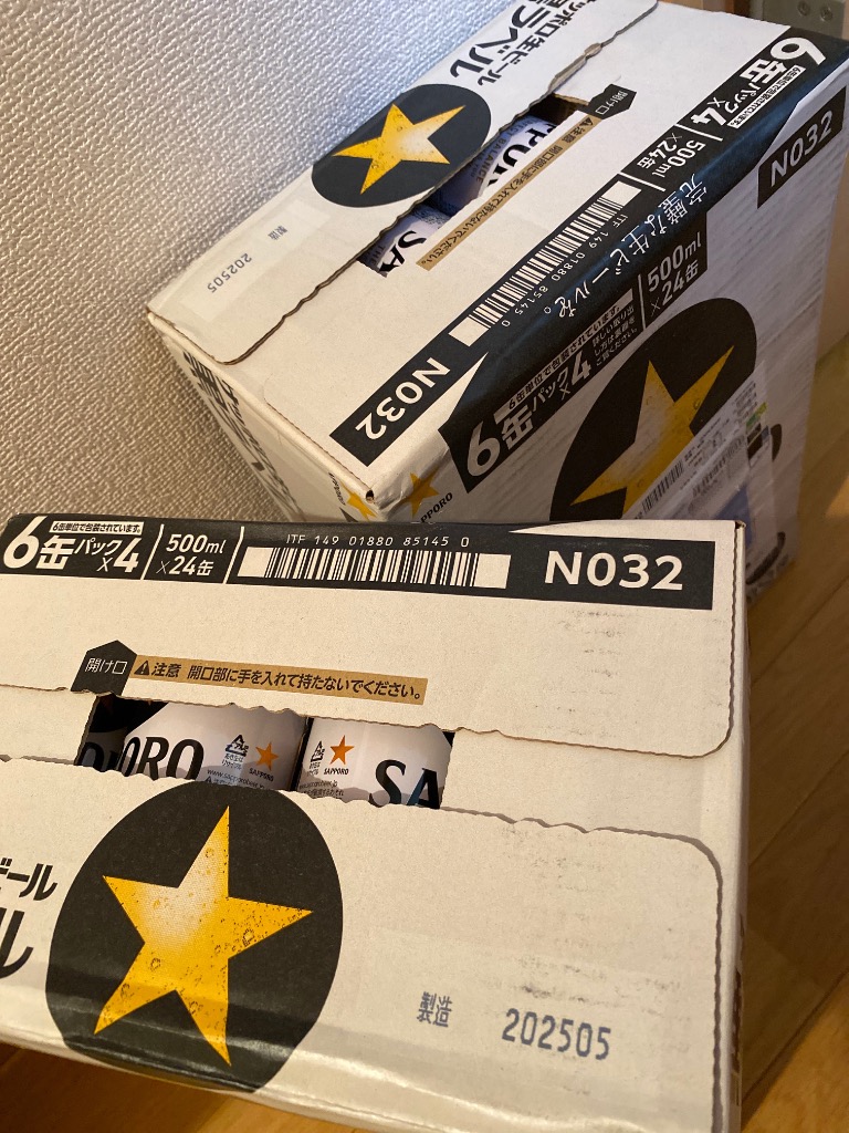 サッポロ 黒ラベル ( 500ml*48本セット )/ ビール 2ケース