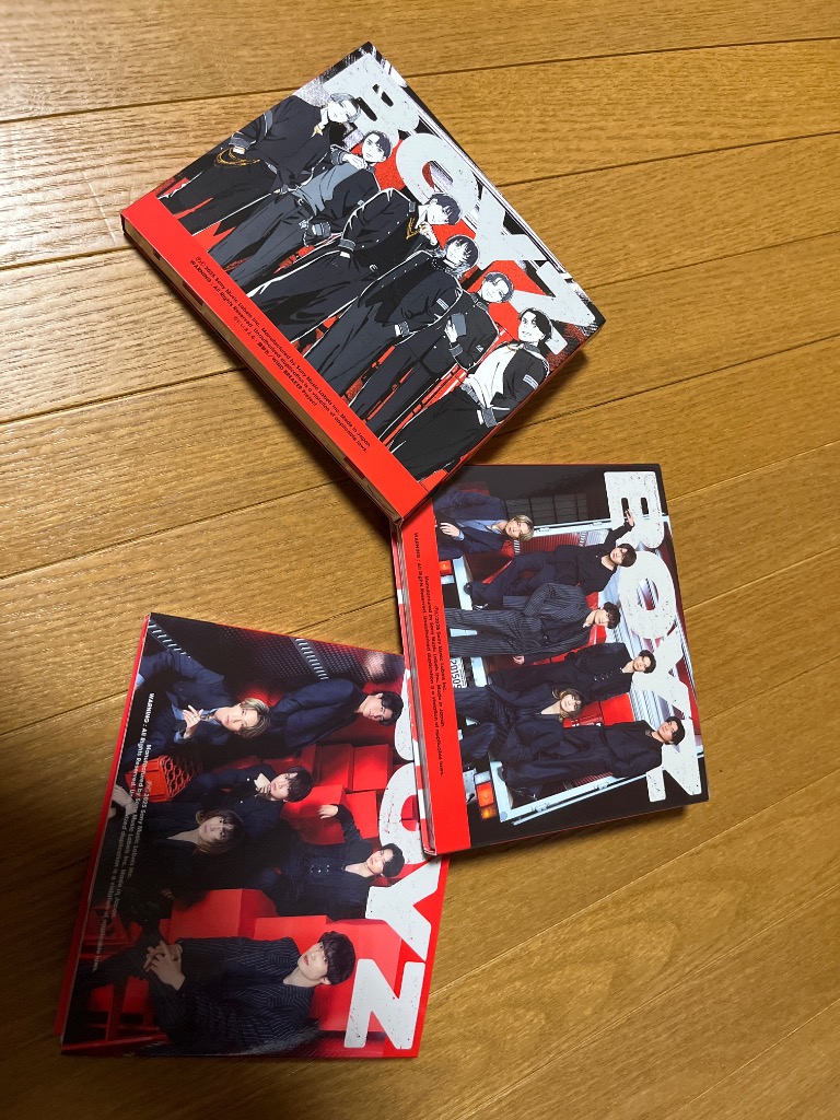 【特典付き⭕️】SixTONES CD アルバム セット ソニーミュージック (特典付き) SixTONES BOYZ (通常盤 初回仕様