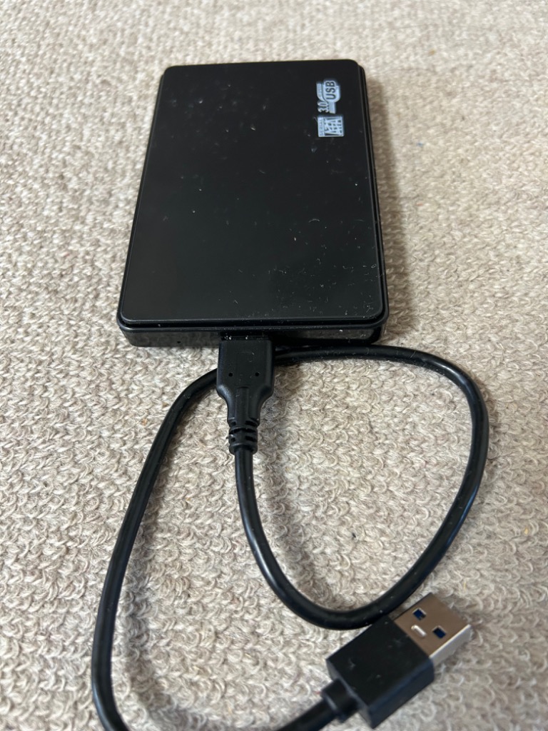 VETESA HDD 外付けハードディスク ポータブル 500GB 2.5インチ テレビ録画保存 電源不要 USB3.0接続 SATA3.0 写真動画  USBケーブル附属 送料無料 整備済み 投函発送 : VETESA - 通販 - Yahoo!ショッピング
