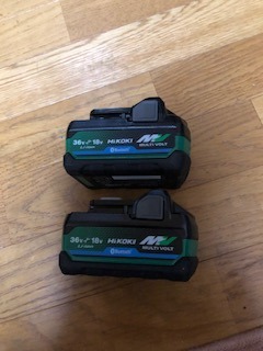 マルチボルト HiKOKI 36V 純正 バッテリー BSL36A18BX Bluetooth