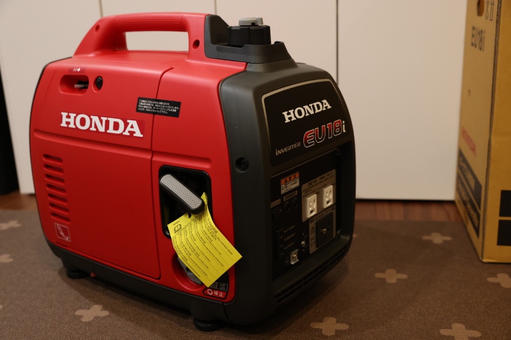ホンダ HONDA EU18i JN 赤 インバーター発電機 小型発電機