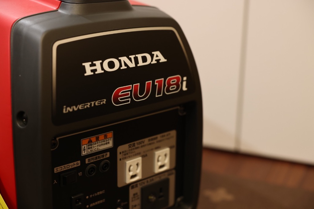 HONDA インバーター発電機 EU18i 赤ほぼ新品値下げ最後 ホンダ 発電機 インバーター インバーター発電機 EU18i 小型