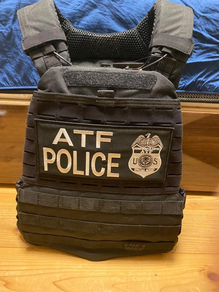 2022春夏新色】 ATF POLICEバッジパネルパッチ 個人装備 - edutec.edu.do