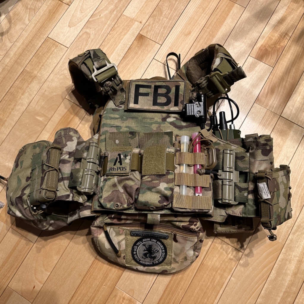 FBI パネルパッチ マルチカム : SPECTRE SIGNS GEAR - 通販