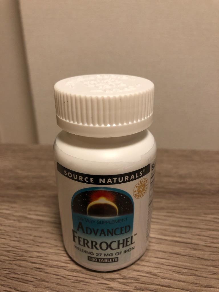 ソースナチュラルズ アドバンスドフェロケル 27mg 180粒 タブレット Source Naturals Advanced Ferrochel  27mg 180tablets :SN-01456:アメリカサプリ専門スピードボディ - 通販 - Yahoo!ショッピング