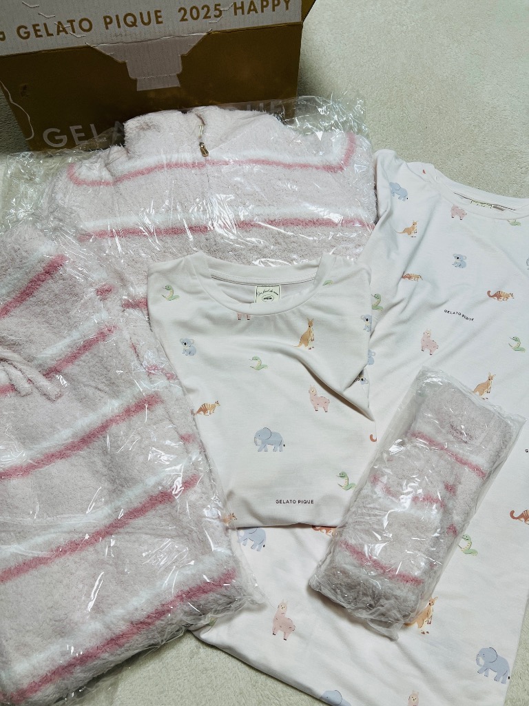 GELATO PIQUE HAPPY BOX 2025 レディース ジェラートピケ gelato pique 【2025年福袋】【LADY'S SIZE
