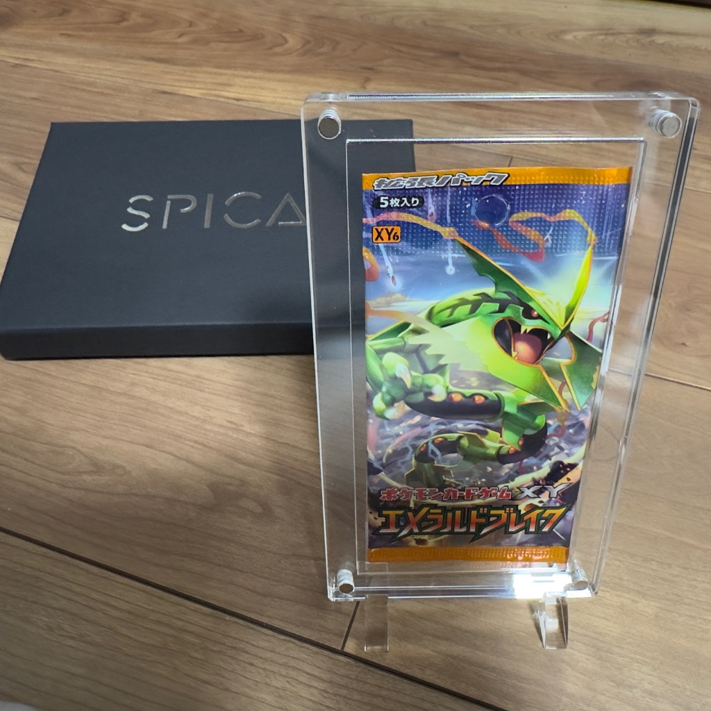 トレカ 未開封パック 収納 ケース アクリル UVカット ポケモン