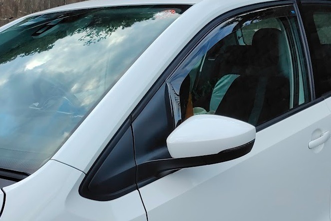 VW up！アップ ドア・サイドバイザー/フロント用 【Clim-Air製
