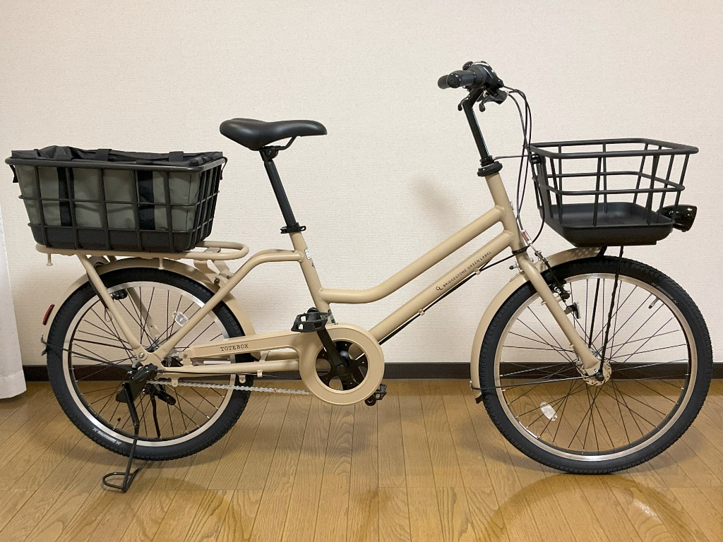 [BRIDGESTONE]TOTE box 前20/後18吋 小径車 BRIDGESTONE 自転車 ブリヂストン トートボックス LARGE 前24