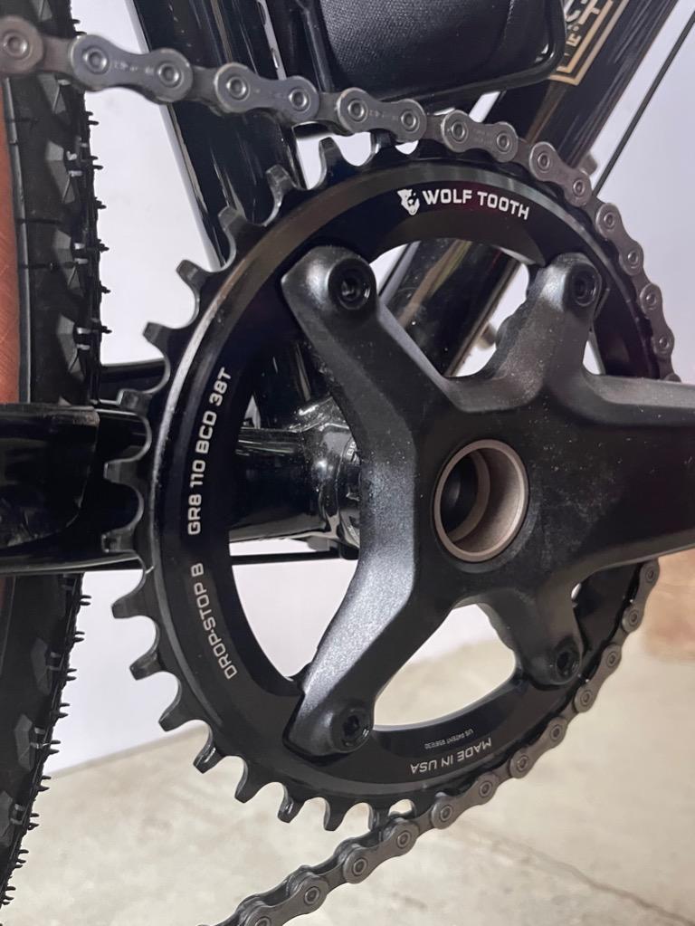 ウルフトゥース 110 BCD 4 Bolt Chainring for Shimano GRX 38t ブラック WOLF TOOTH 自転車  :pa-fk-u1sh11038-gr:自転車店スポークオンライン - 通販 - Yahoo!ショッピング