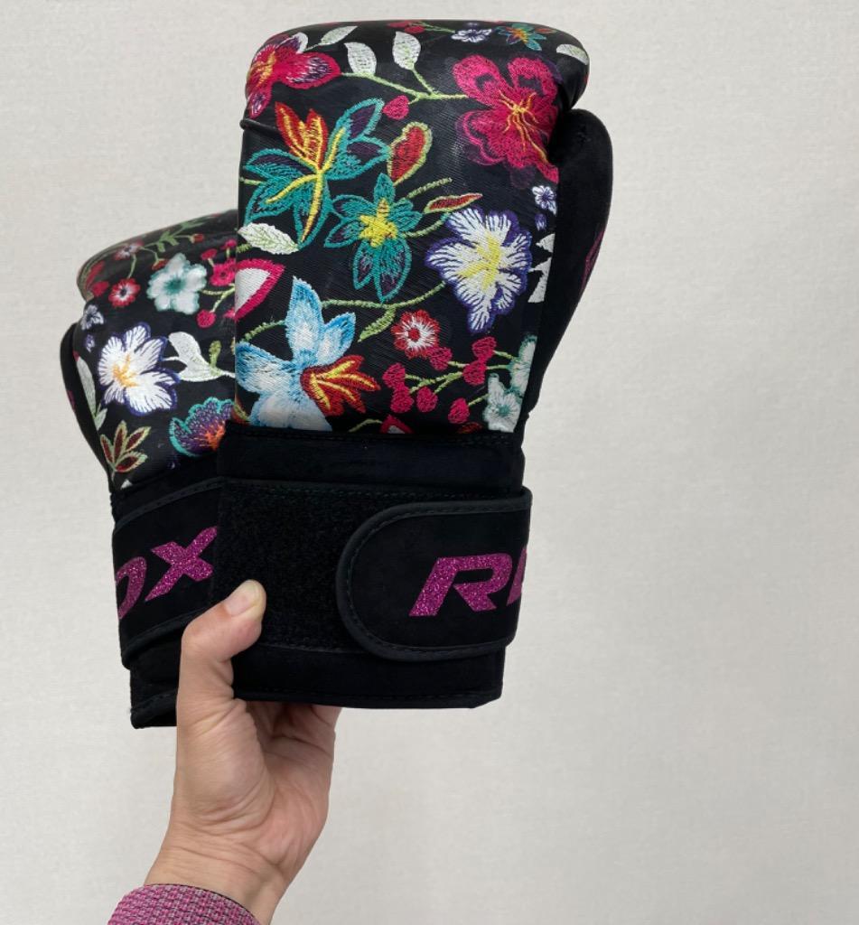 RDX ボクシンググローブ 女性向け 花柄 FL4 小さめ 左右セット 2
