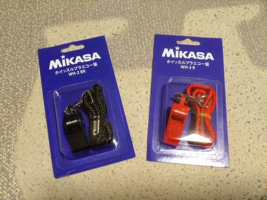 ミカサ MIKASA ホイッスルプラエコー笛 WH-2 BK 黒