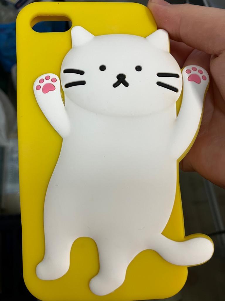 iPhone13 12 11 Pro XR SE2 AQUOS sense3 plus ケース 猫 シリコン