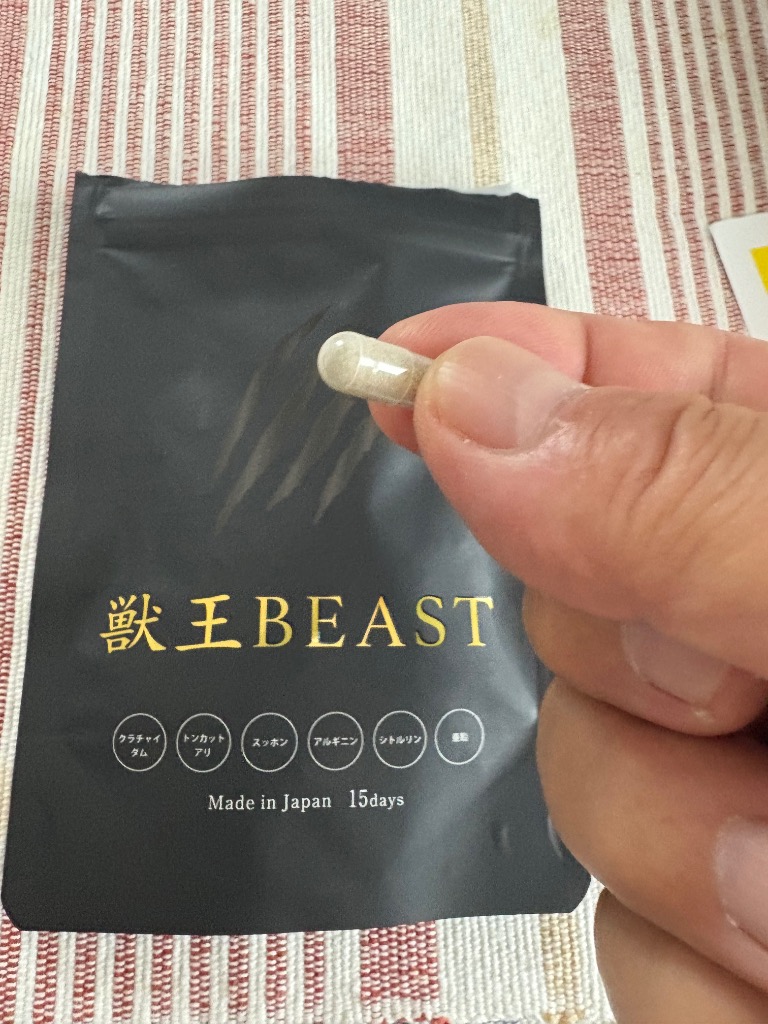 獣王beast 獣王 サプリ 獣王ビースト 15日分 45粒 亜鉛 メンズ