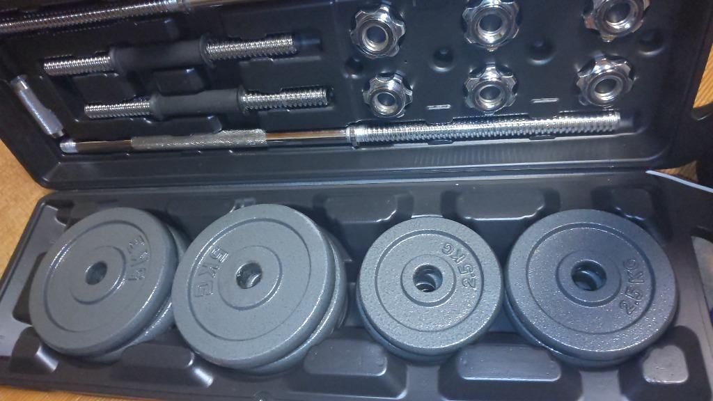 アジャスタブルダンベル&バーベルセット【50kg】 延長用シャフト