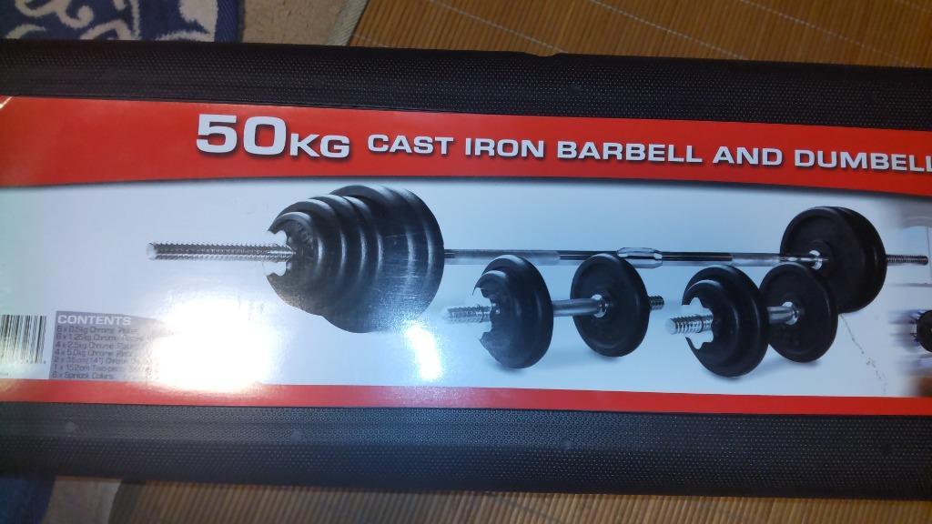 アジャスタブルダンベル&バーベルセット【50kg】 延長用シャフト