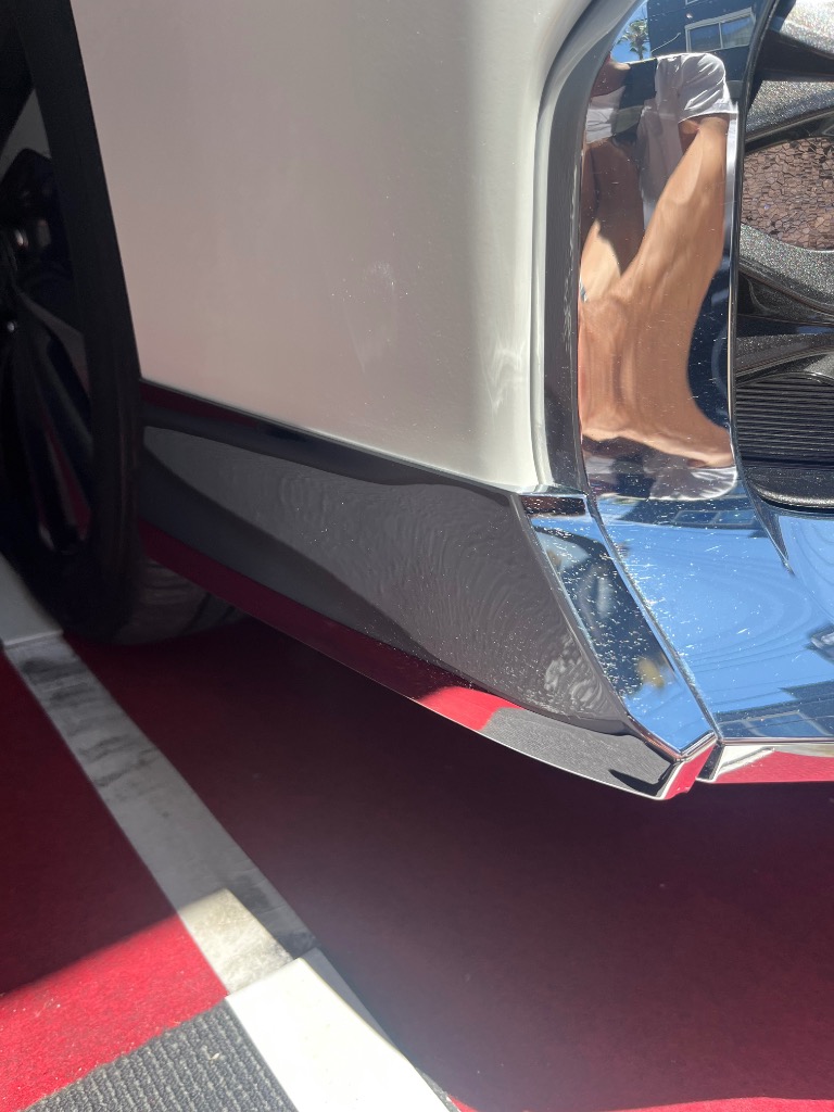 ヴォクシー 90系 専用 フロントバンパーサイドメッキ 2p （当社