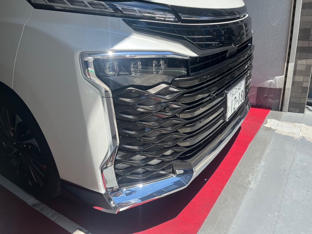 ヴォクシー 90系 専用 フロントバンパーサイドメッキ 2p （当社