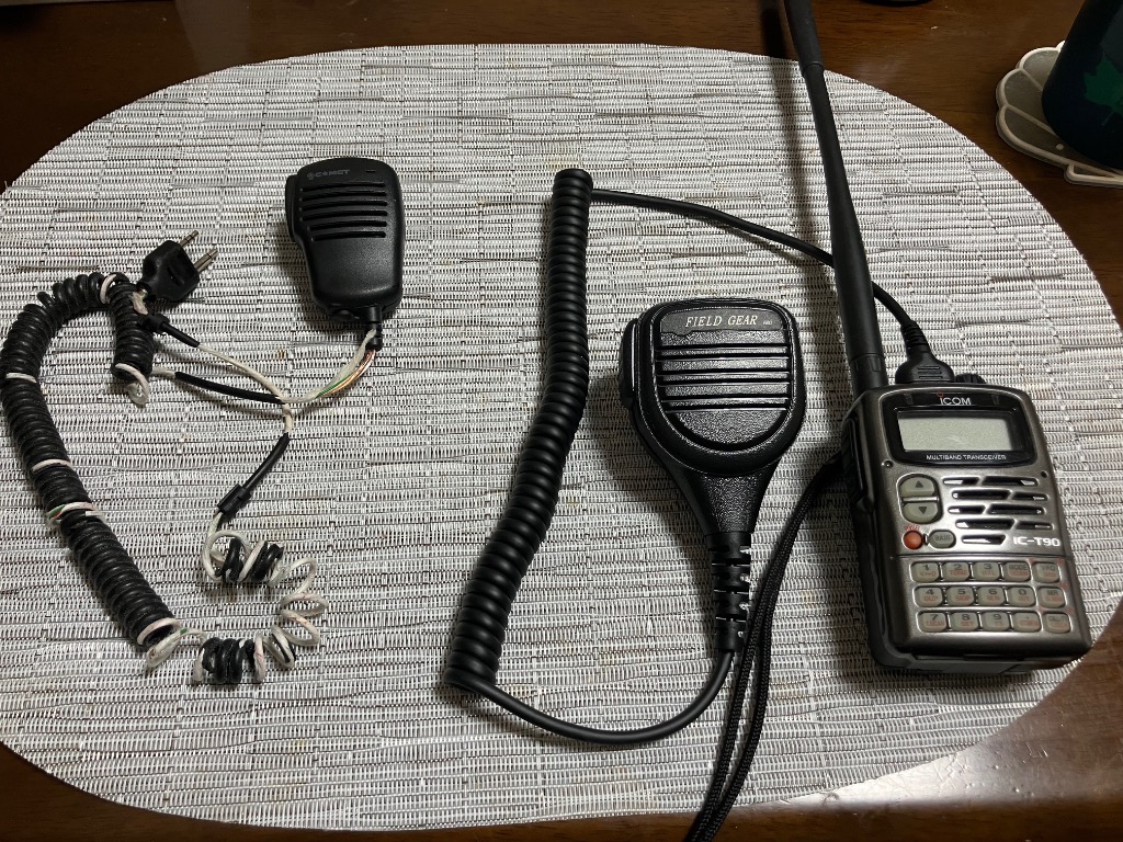 ICOM IC-T90 スピーカーホン付属