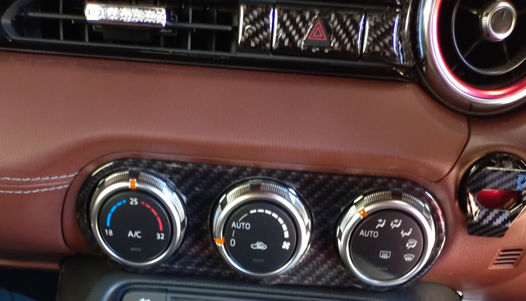 セカンドステージ ロードスター ND系 エアコンパネル マツダ