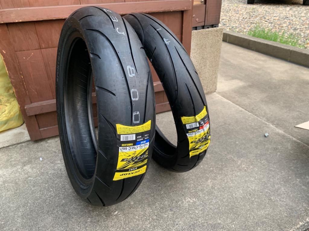 ダンロップSPORTMAX Q-LITE　110/70R17 140/70-17 excite-bike_q11014017