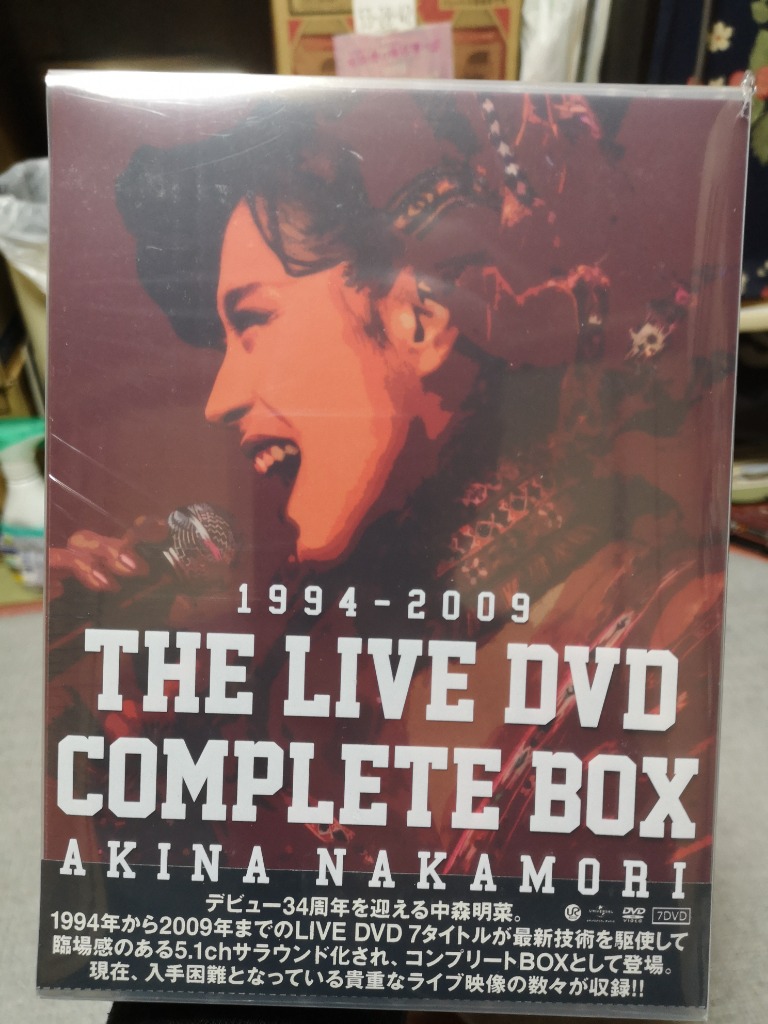 中森明菜 THE LIVE DVD COMPLETE BOX : スターアップストア