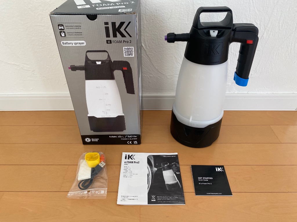 iK e FOAM Pro2 eフォームプロ2 日本正規品 バッテリーコンプレッサー