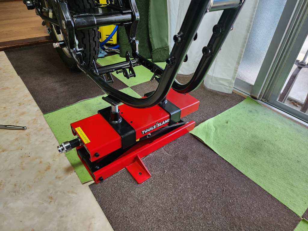 バイクリフト バイクジャッキ モーターサイクルジャッキ 耐荷重