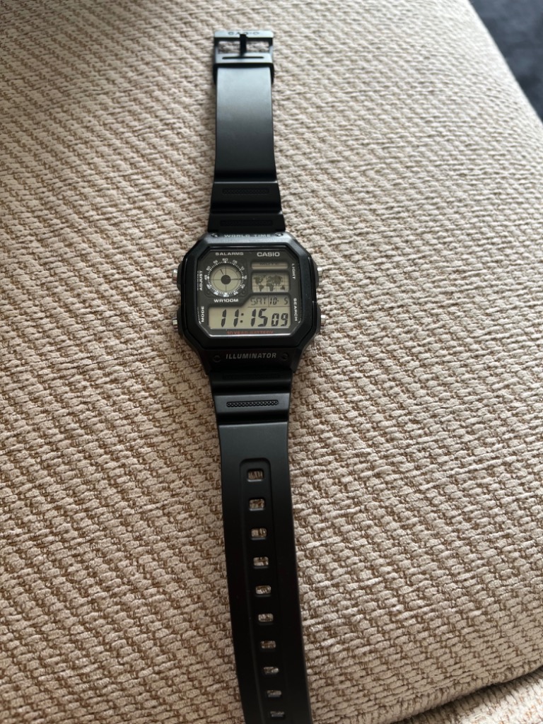 CASIO AE-1200WH-1A カシオ 腕時計 デジタル : STEYK - 通販