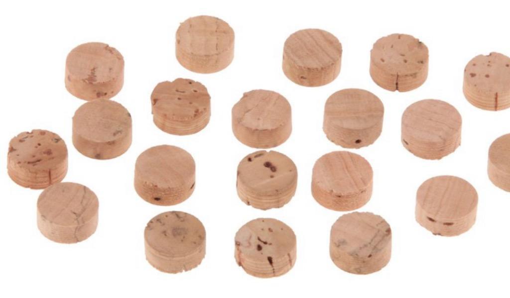 木材 スピットバルブコルク トランペットウォーターキーコルク