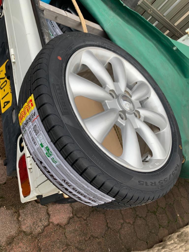 POWERGY 165/55R15 75V タイヤ 4本セット PIRELLI タイヤ4本セット 2025年製 ピレリ パワジー 165/55R15