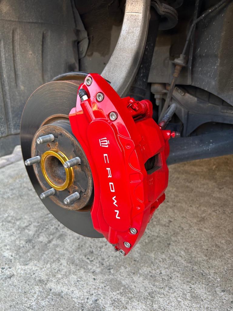 キャリパーペイント剤　赤色（レッド）2本【新品】 Ｍスポーツブレーキ リアキャリパーデザインクリップ（赤色 2個セット