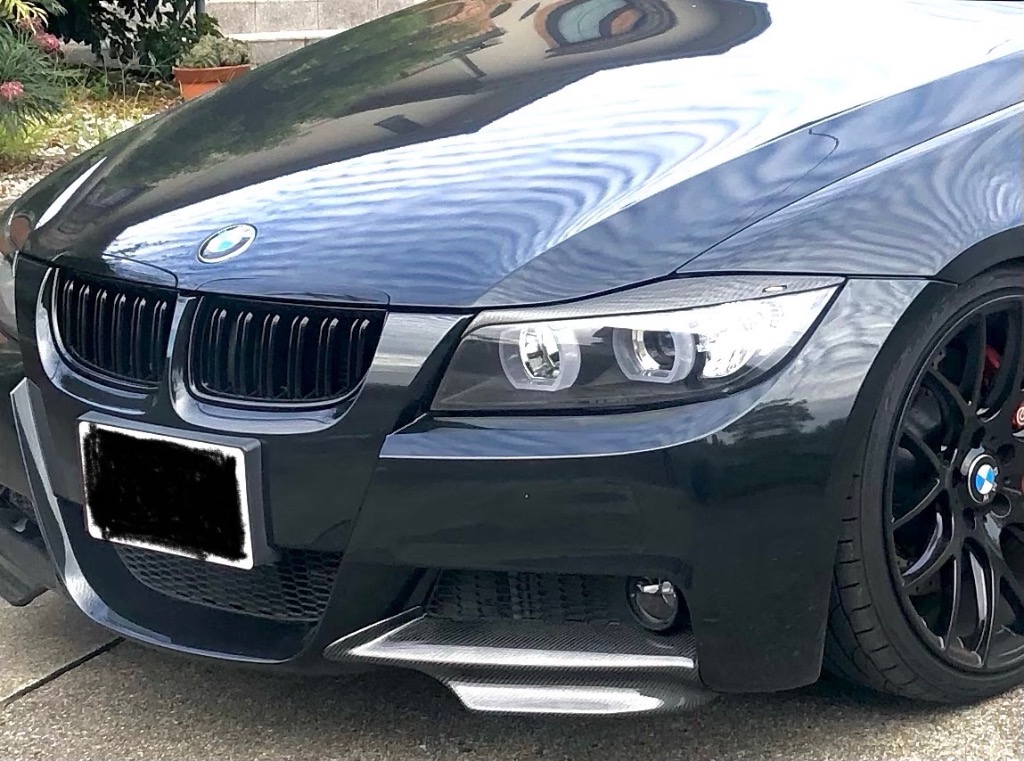 BMW E90 E91 3シリーズ Mスポーツ 前期用 カーボン フロント