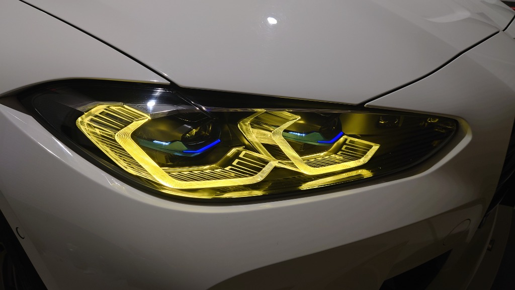 BMW CSL イエロー デイライト モジュール 基盤セット ランニング