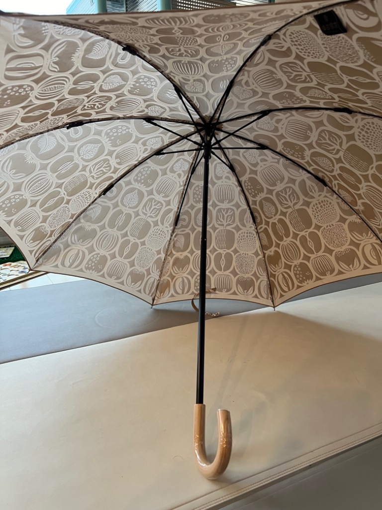 Stig L】先染め織物の高級傘 55cm 晴雨兼用折りたたみ傘