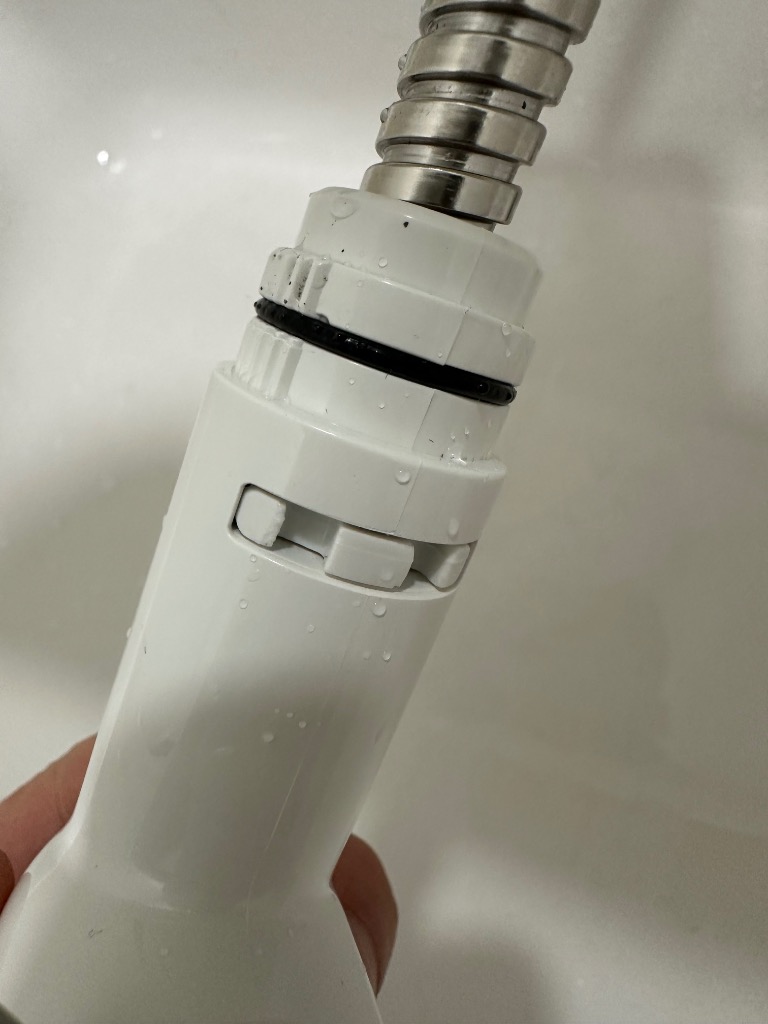 Panasonic シャワーセット シルバー ホワイト パナソニック,Panasonic,CQ75ML05K,引出しシャワー付洗髪水栓用吐水口