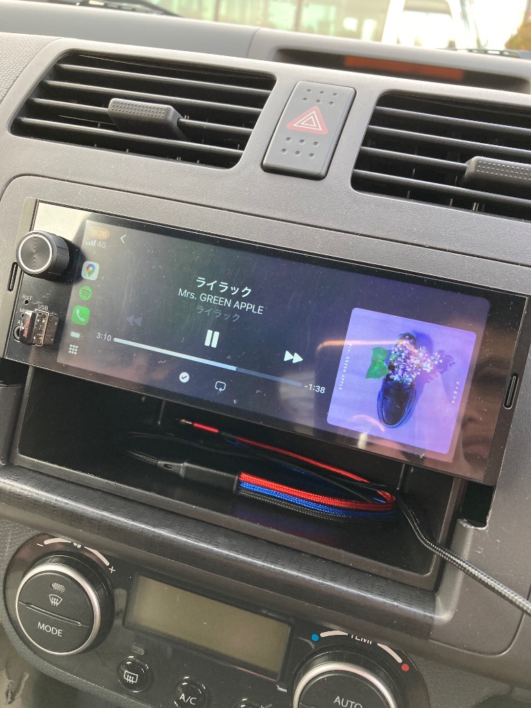 カーオーディオ 1DIN 6.28
