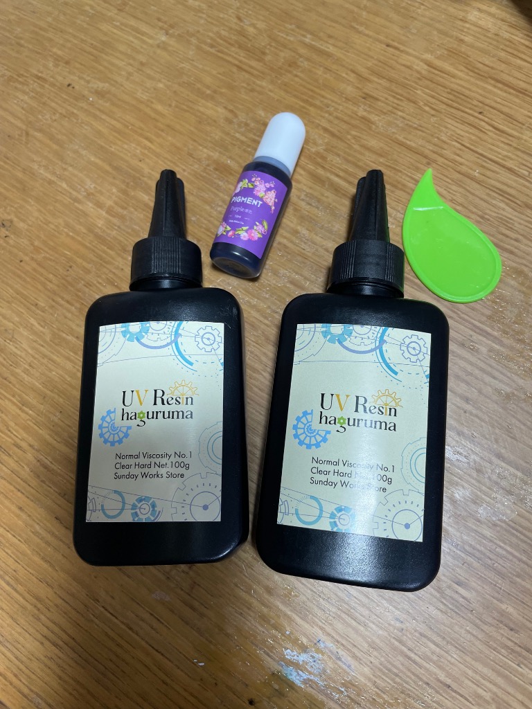 レジン液 速乾!!無臭&永久クリア✨ユキハナ100g2本大人気