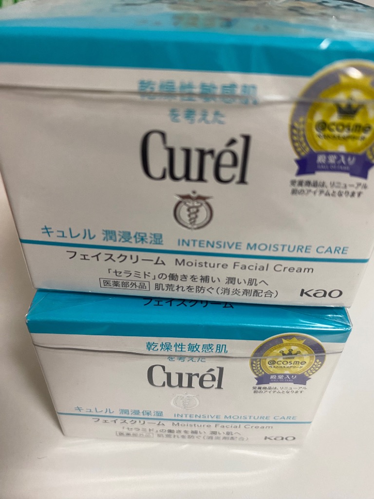 医薬部外品】花王 キュレル（cureL） 潤浸保湿フェイスクリーム 40g