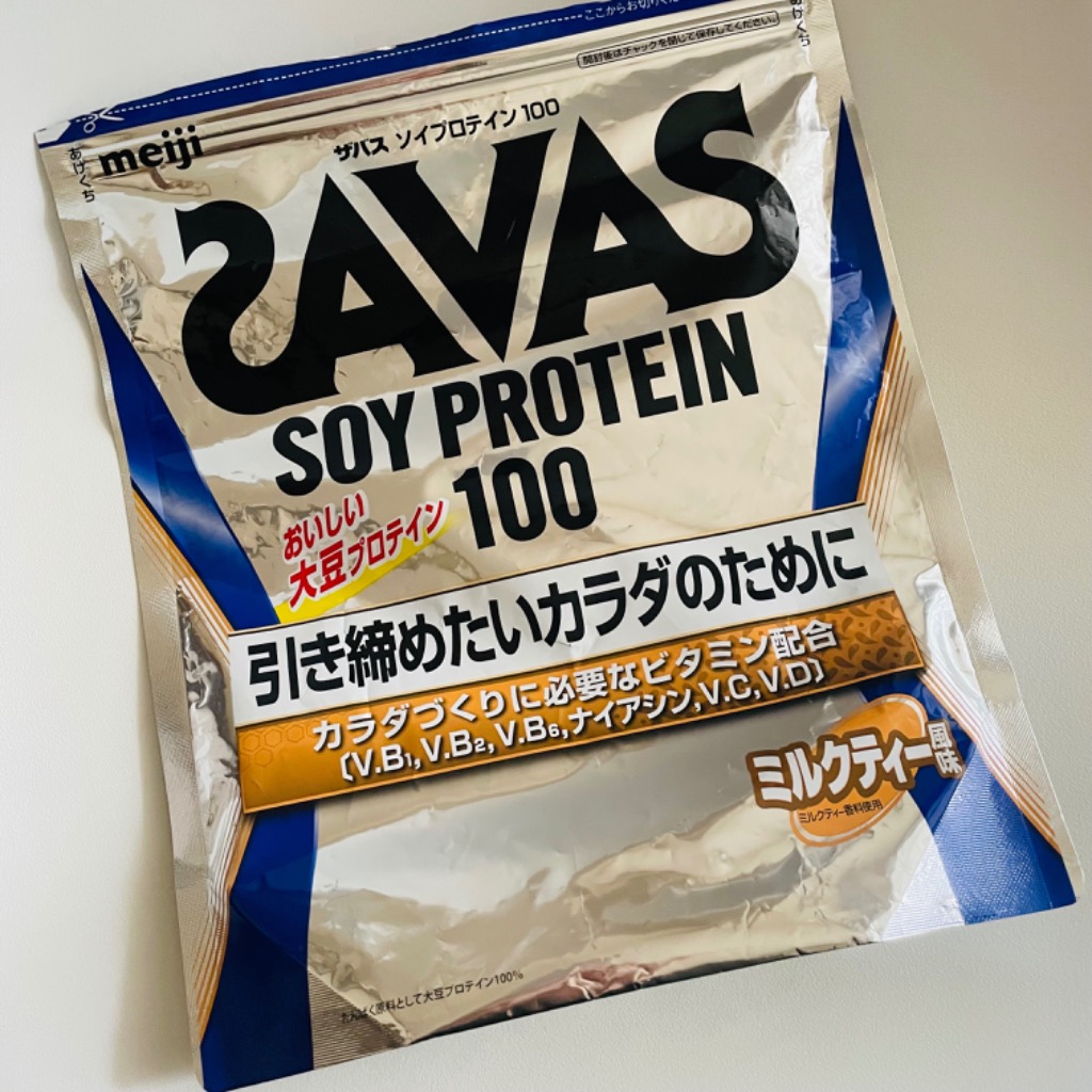 ◇ザバス ソイプロテイン100 ミルクティー風味 900g : 4902777308517 