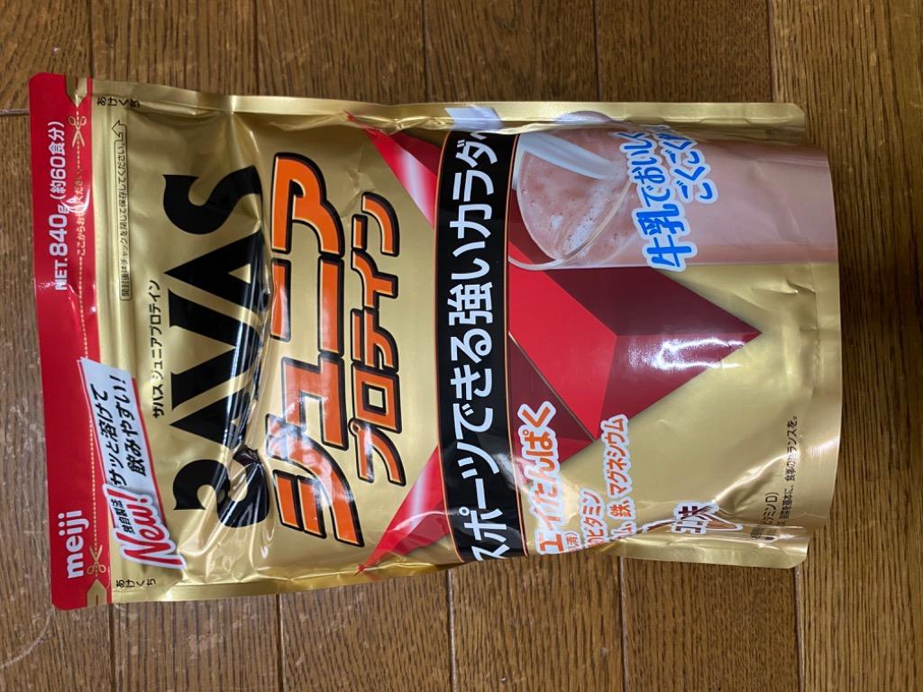 ◇ザバス ジュニアプロテイン ココア 840g（60食分） : 4902777324753