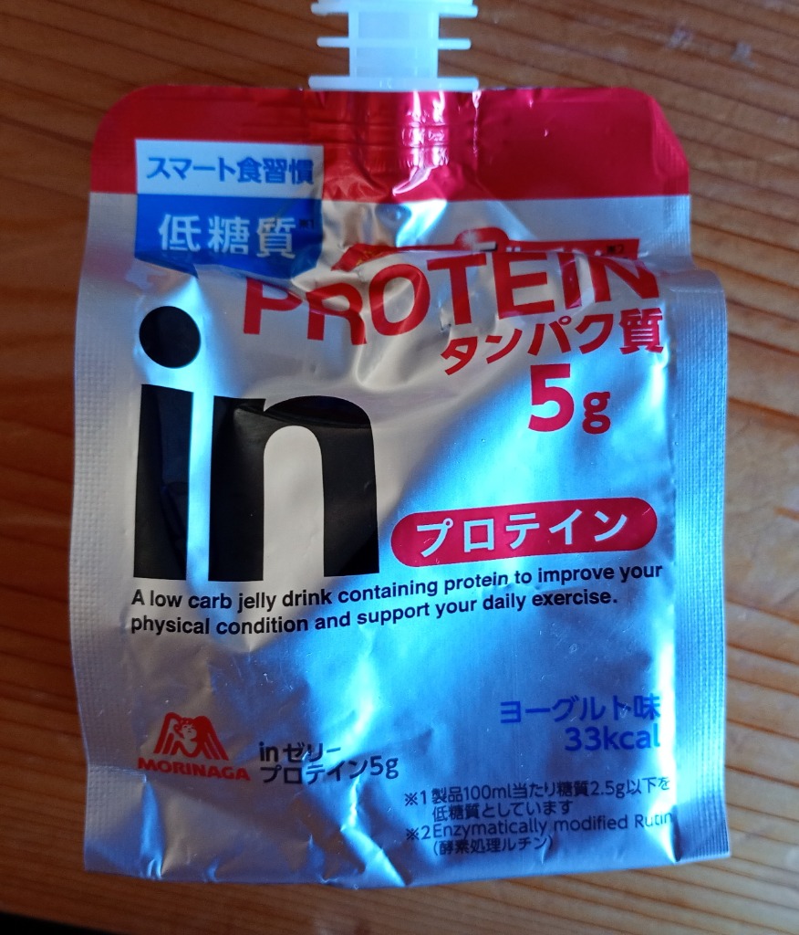 inゼリー ◇森永 プロテイン 180g【6個セット】▽検品時開梱商品