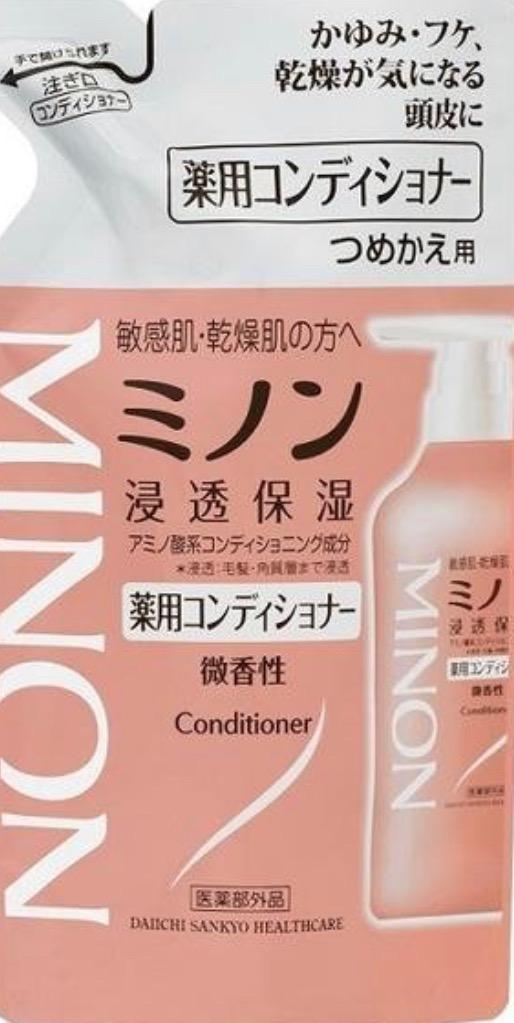 ミノン 薬用コンディショナー 詰替用 380ml - コンディショナー