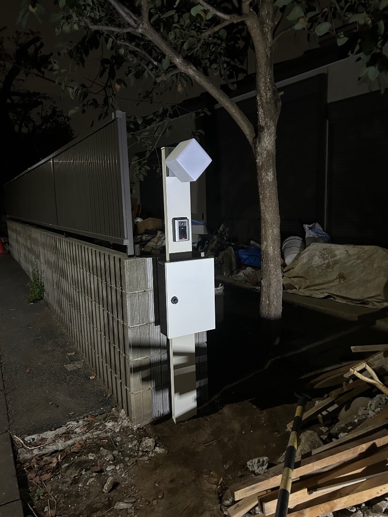 無料☆特典付】機能ポール YKKap シンプレオポストユニット 1型